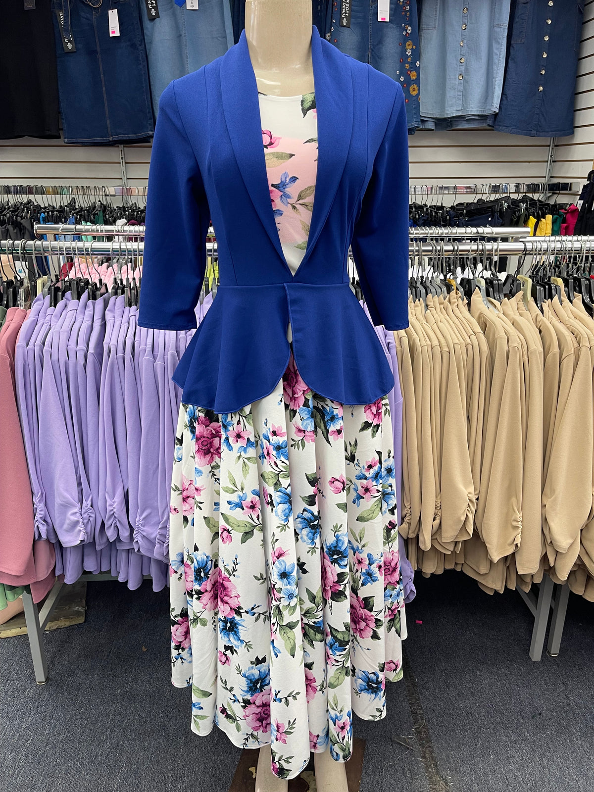 Eloise Royal Blue Dress