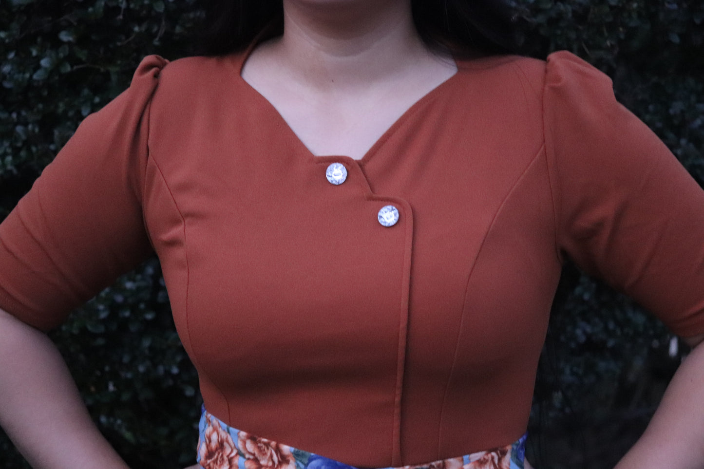 Daniela Maxi Floral Dressn Timber