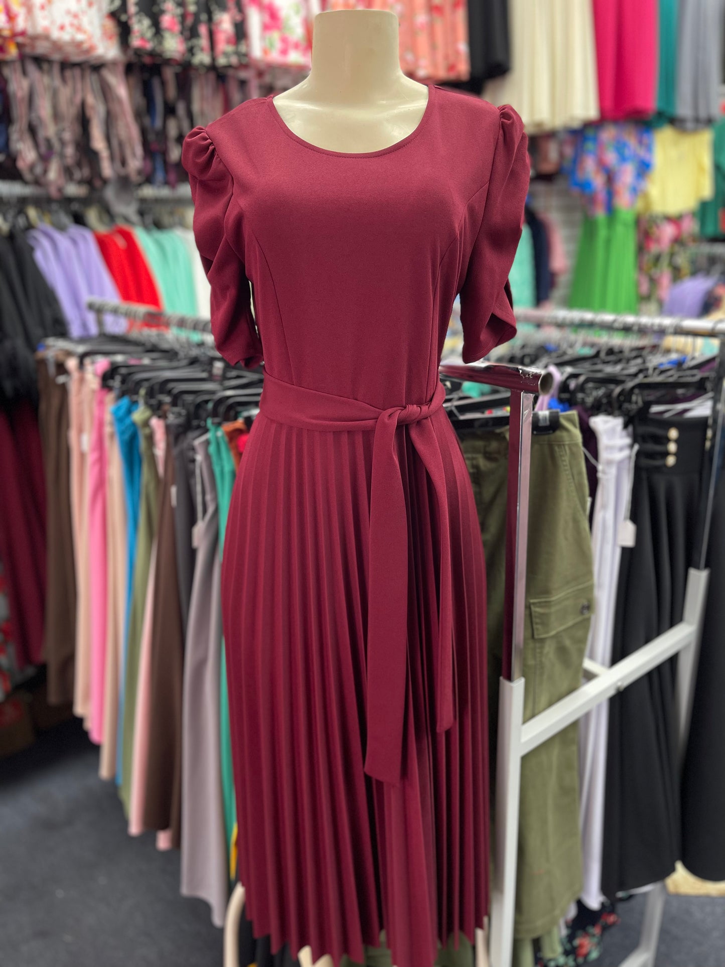 Vestido de mujer 33: Vestido plisado