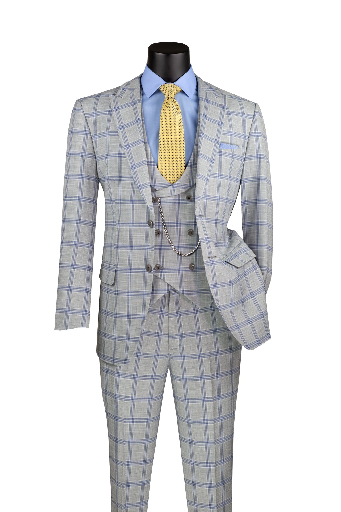 Men Modern Fit 3 pcs suit with vest