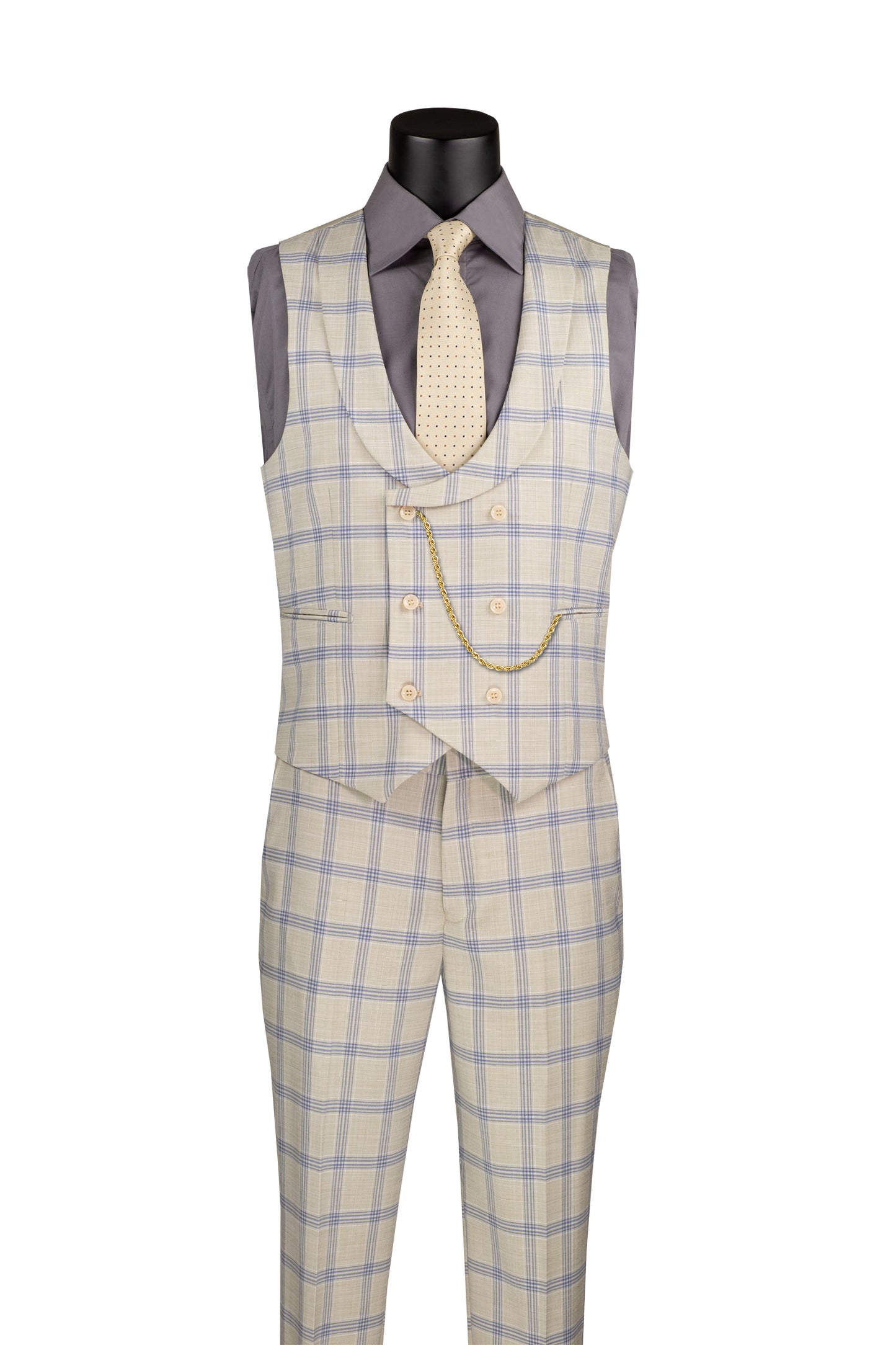 Men Modern Fit 3 pcs suit with vest