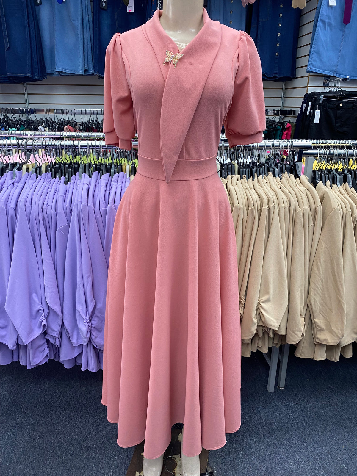 Ellena Maxi Dress pink