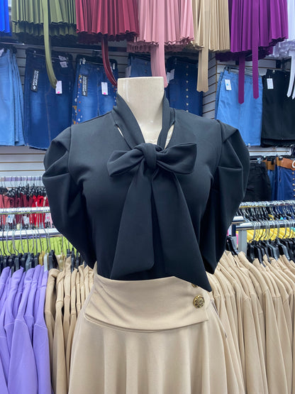 Princess Blouse Black
