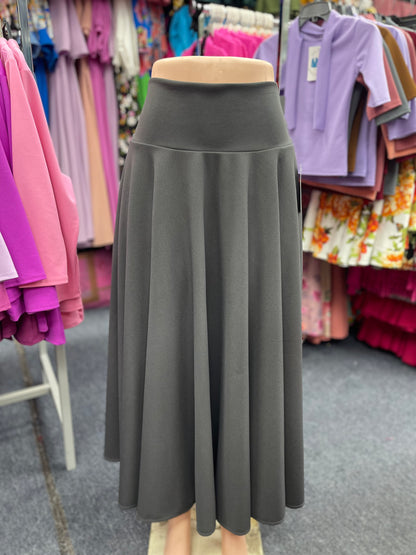 Nia Skirt Charcoal Grey