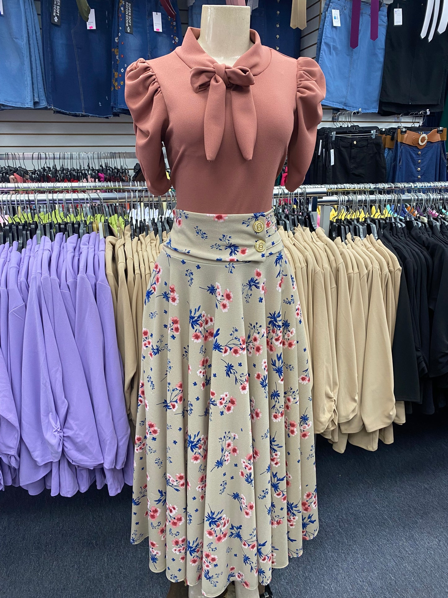 Princess Blouse Mauve
