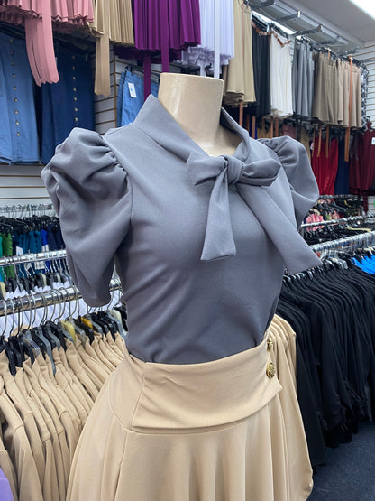Princess Blouse Grey