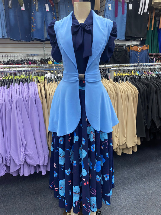Buckle Sky Blue Vest