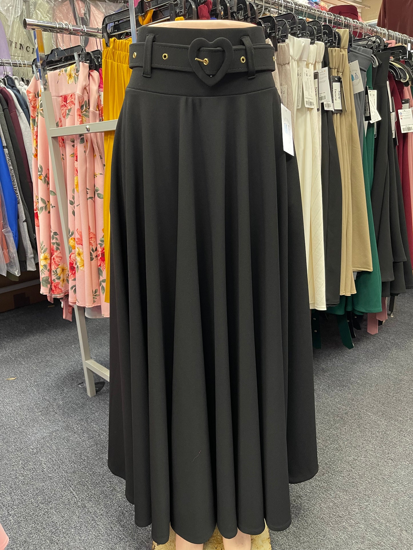 Millie Maxi Skirt Black