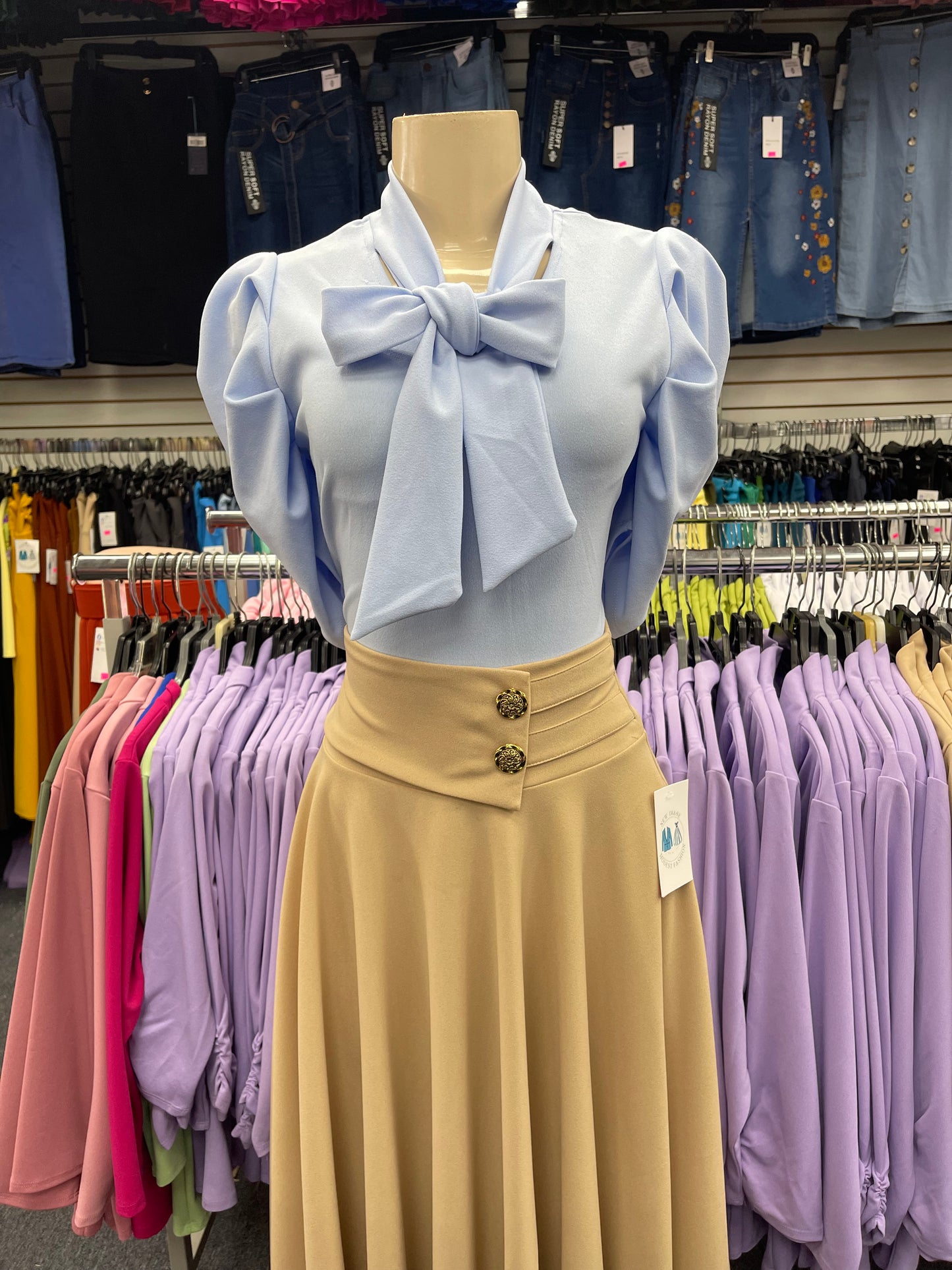 Princess Blouse Sky Blue