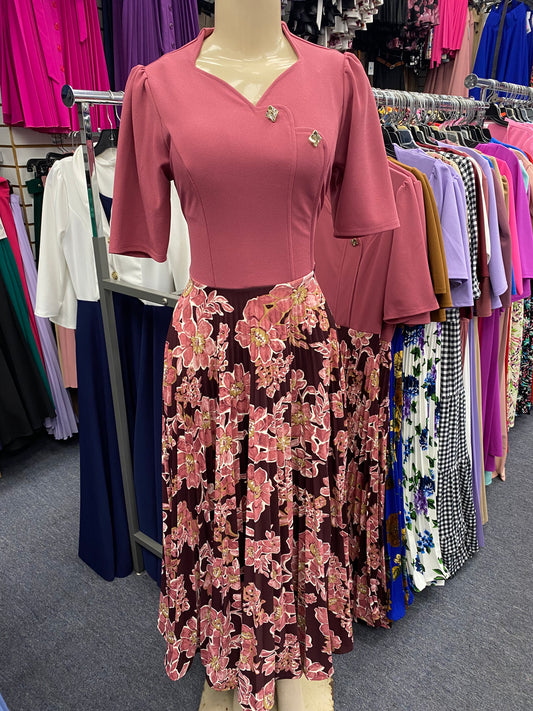 Aria Maxi Dress Mauve