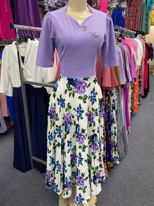 Aria Maxi Dress Lilac