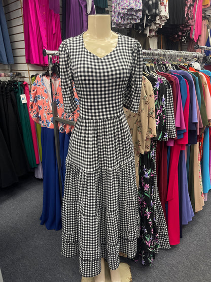 Sophie Maxi Dress Gingham