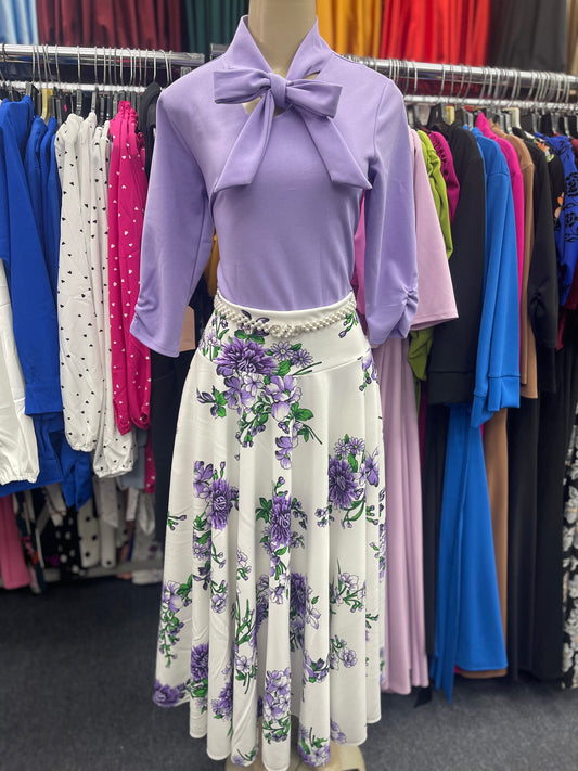 Blow Blouse Lilac