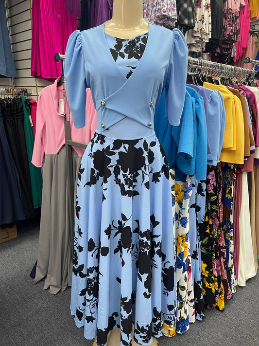 Deborah Floral Dress