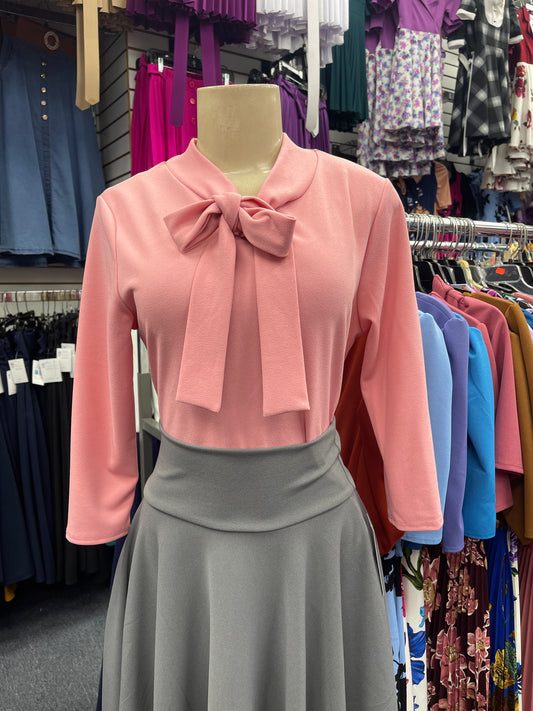 Bow Blouse cake pink