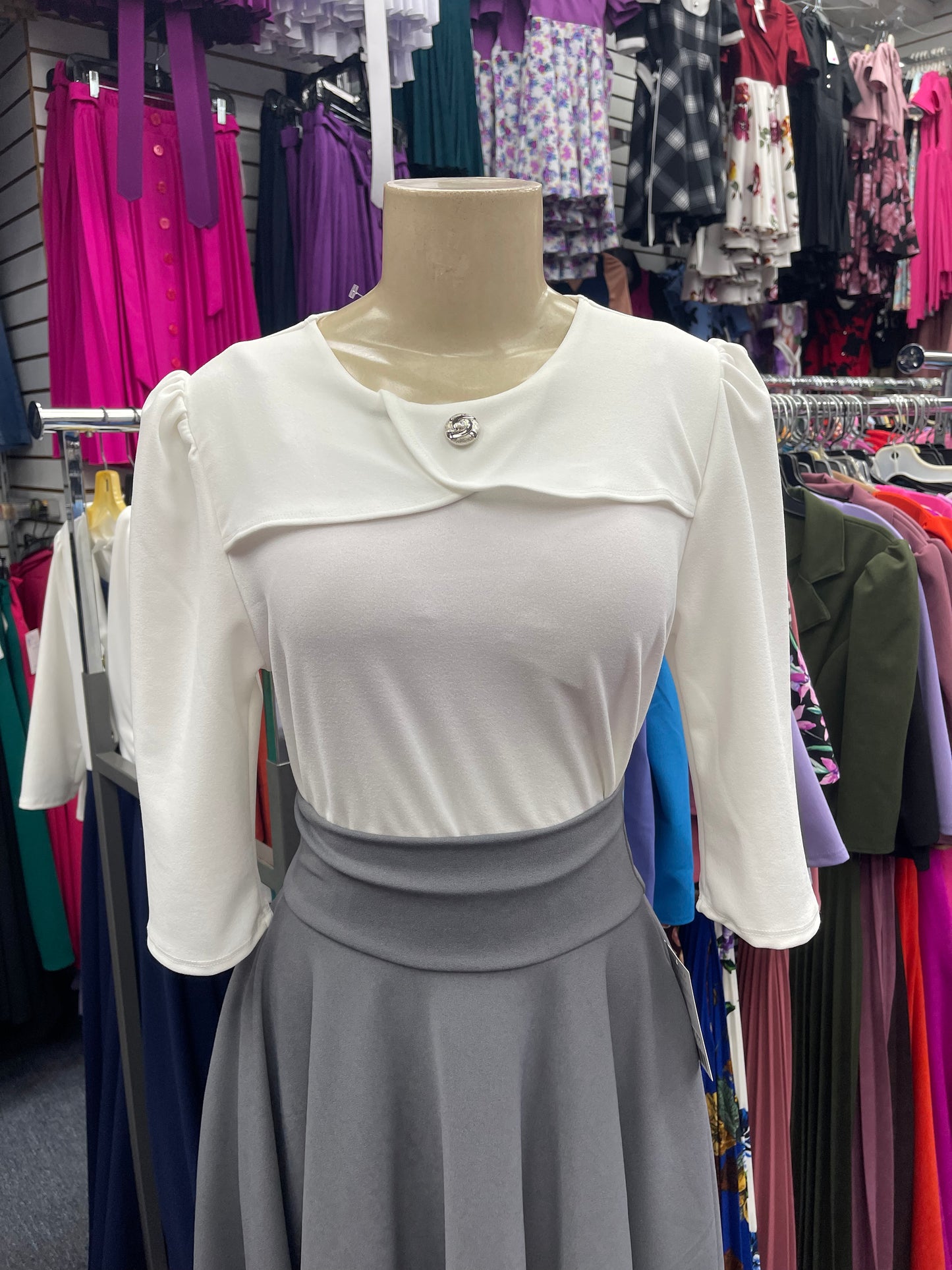 Elsie Blouse White