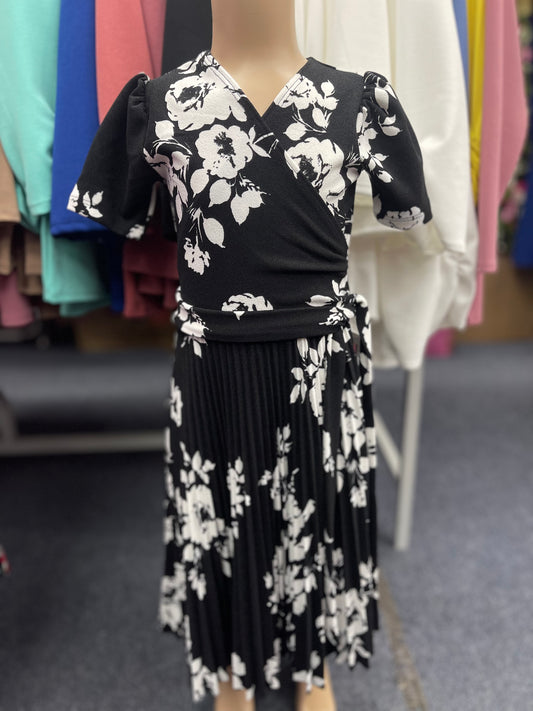 Sarah Pleated Dress