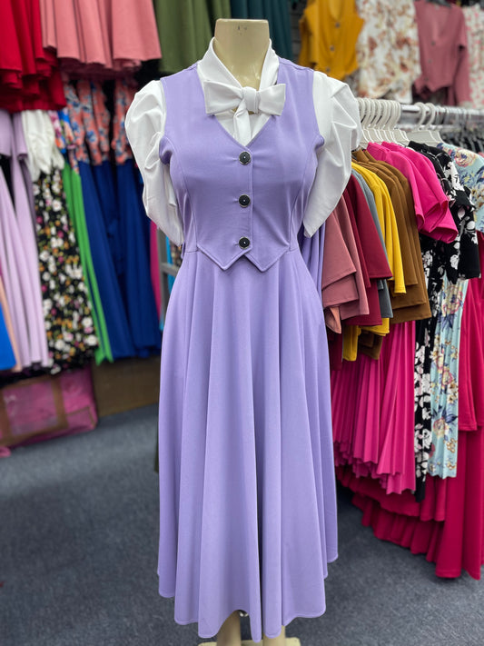 Willow Overall Lilac Dres