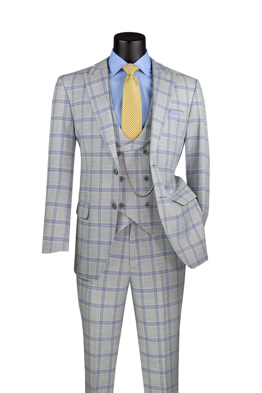 Men Modern Fit 3 pcs suit with vest
