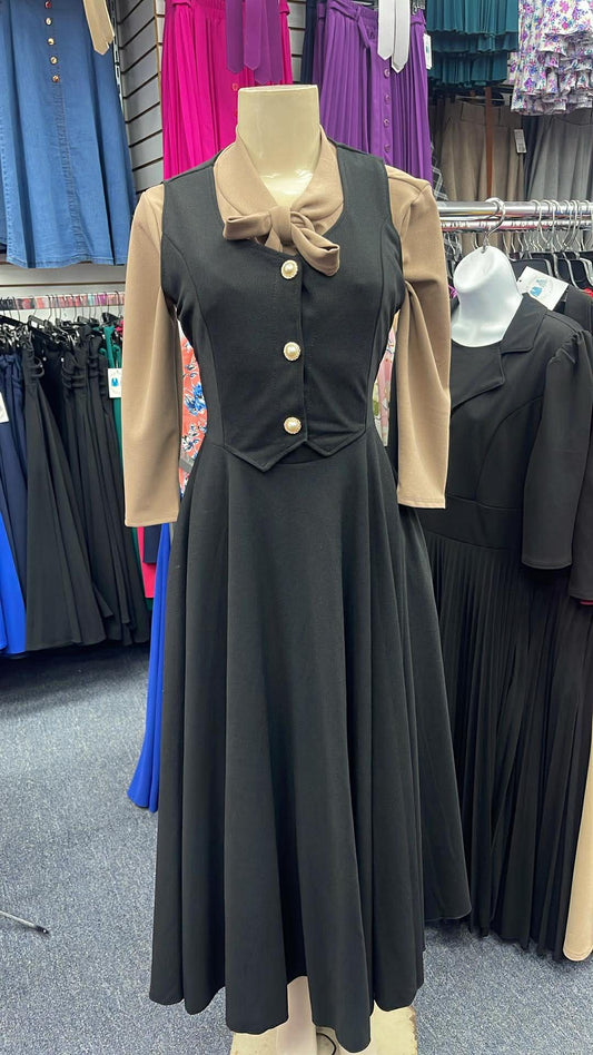 Audrey Black Overall Black