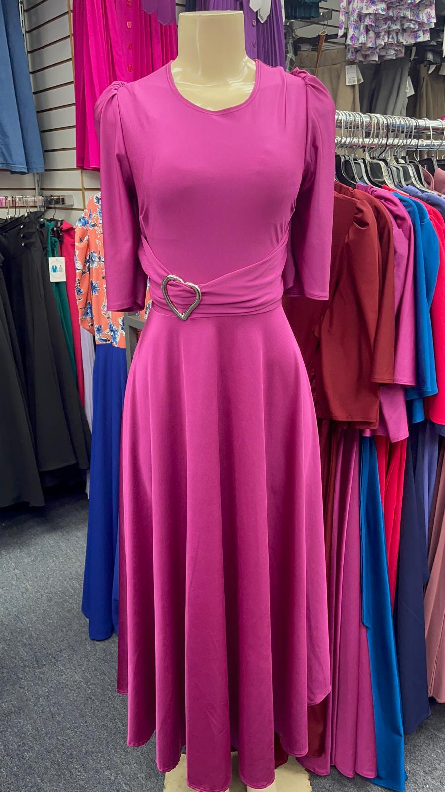 Quinn Dress Fushia
